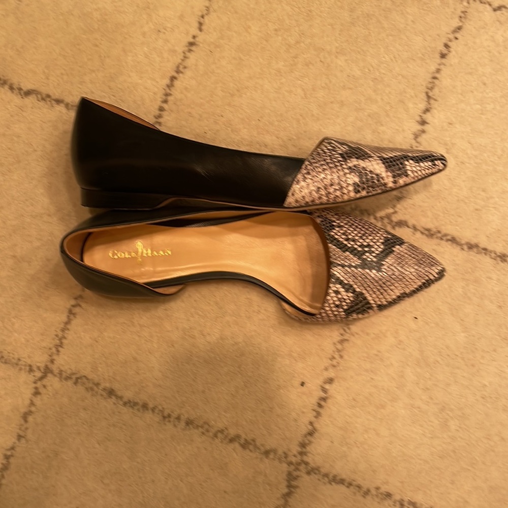 Cole Haan snakeskin flats - Picture 4 of 6